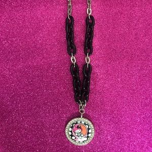 Tarina Tarantino Hello Kitty Pink Head Necklace